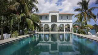 Al Capone's former mansion in Miami.