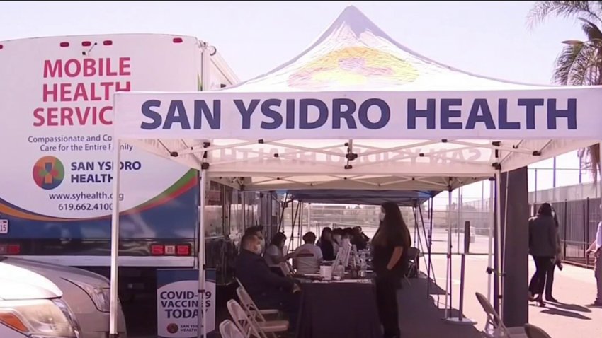 Clinica de vacunción San Ysidro Health
