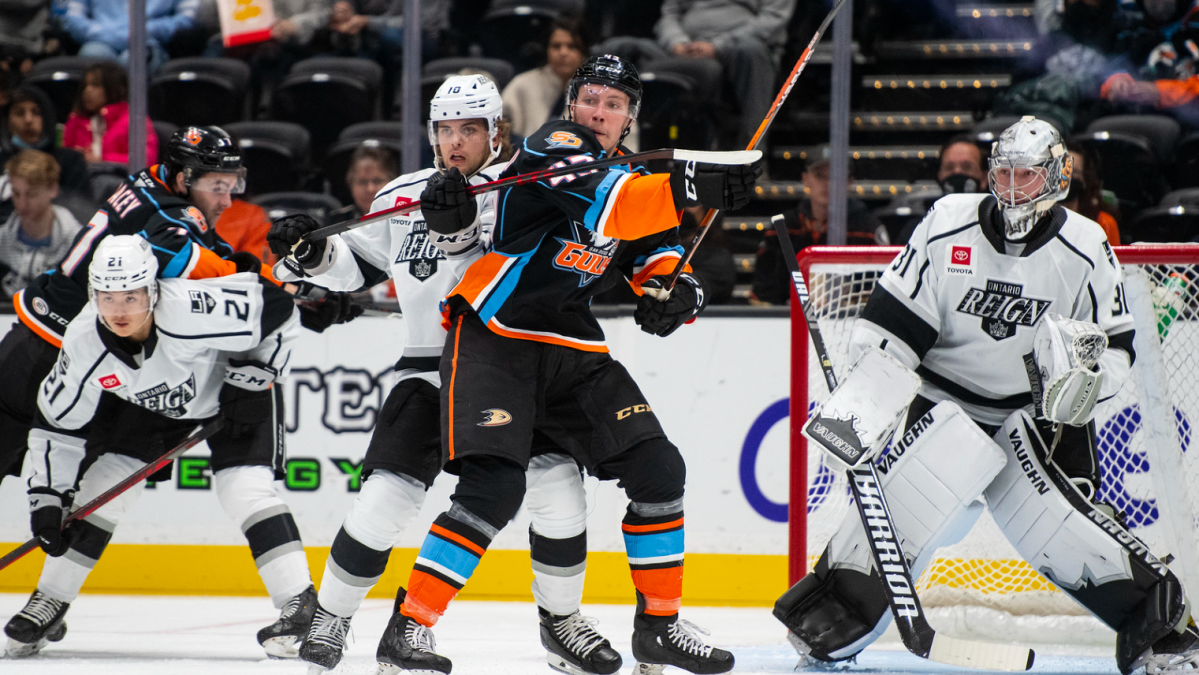 Ontario Reign take San Diego Gulls to the brink in overtime – San  Bernardino Sun