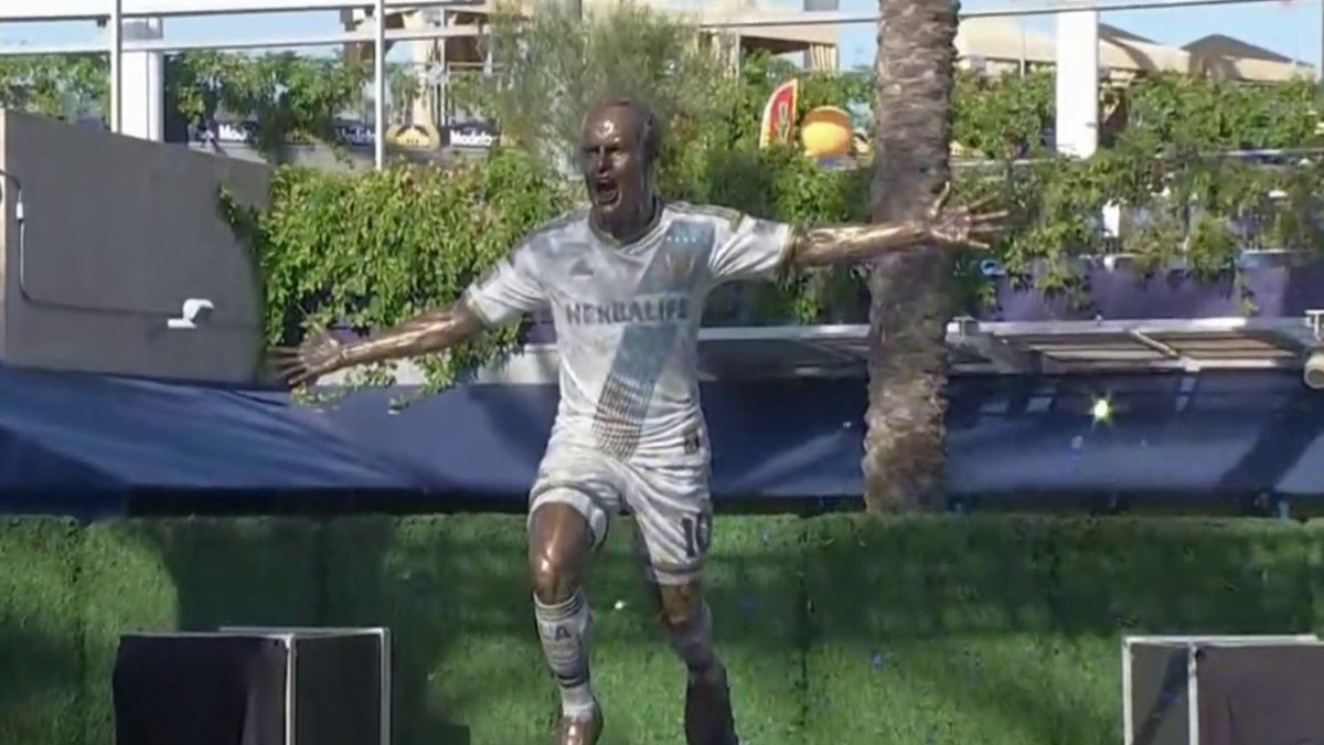 Statue of Former LA Galaxy Star Landon Donovan Unveiled at Dignity