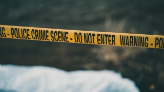Police crime scene tape