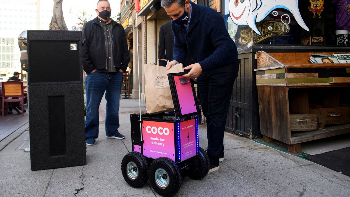 Robot Food Delivery on a Slow Rise as Pandemic Fuels Demand – NBC 7 San Diego - Vimarsana News
