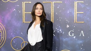 Angelina Jolie attends the "The Eternals" UK Premiere