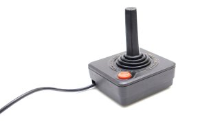 A file photo of a joystick