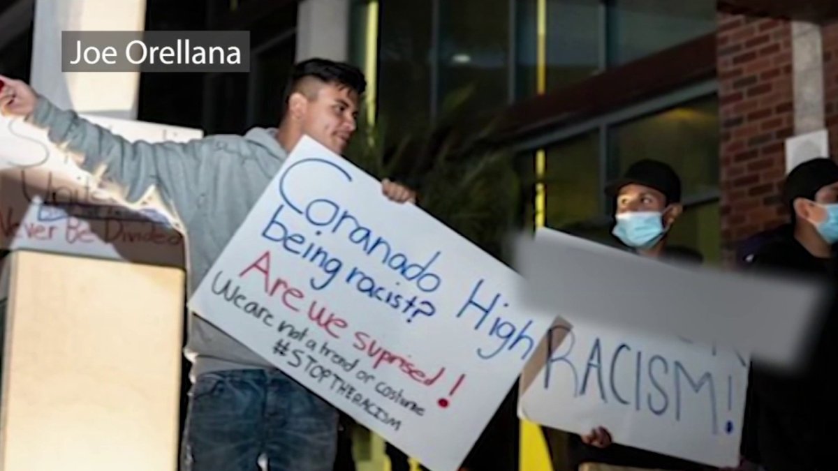 Halloween Costumes Spark Protests, Vandalism at Coronado High School