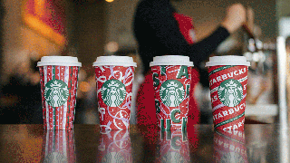 Starbucks' new holiday cups