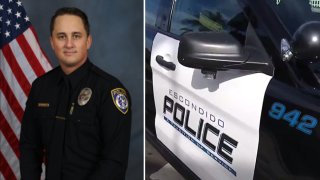 Escondido Police Department Officer Brett Byler.