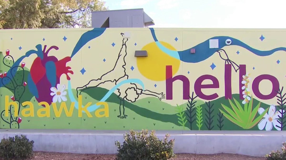 Poway School Mural Honors Kumeyaay Nation NBC 7 San Diego