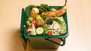 A food-waste recycling bin