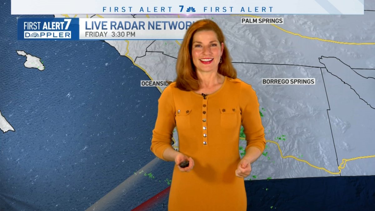 Dagmar Midcap’s Evening Forecast For Dec 31 2021 Nbc 7 San Diego