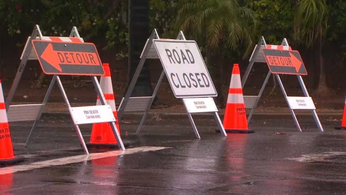 Here’s Which Mission Valley River Crossing Roads Are Closed Due to