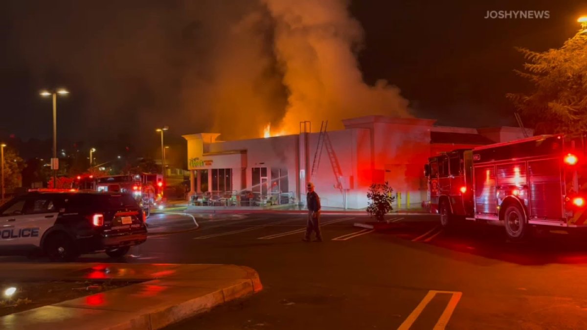 Oceanside Rubio's Restaurant Destroyed By Overnight Fire