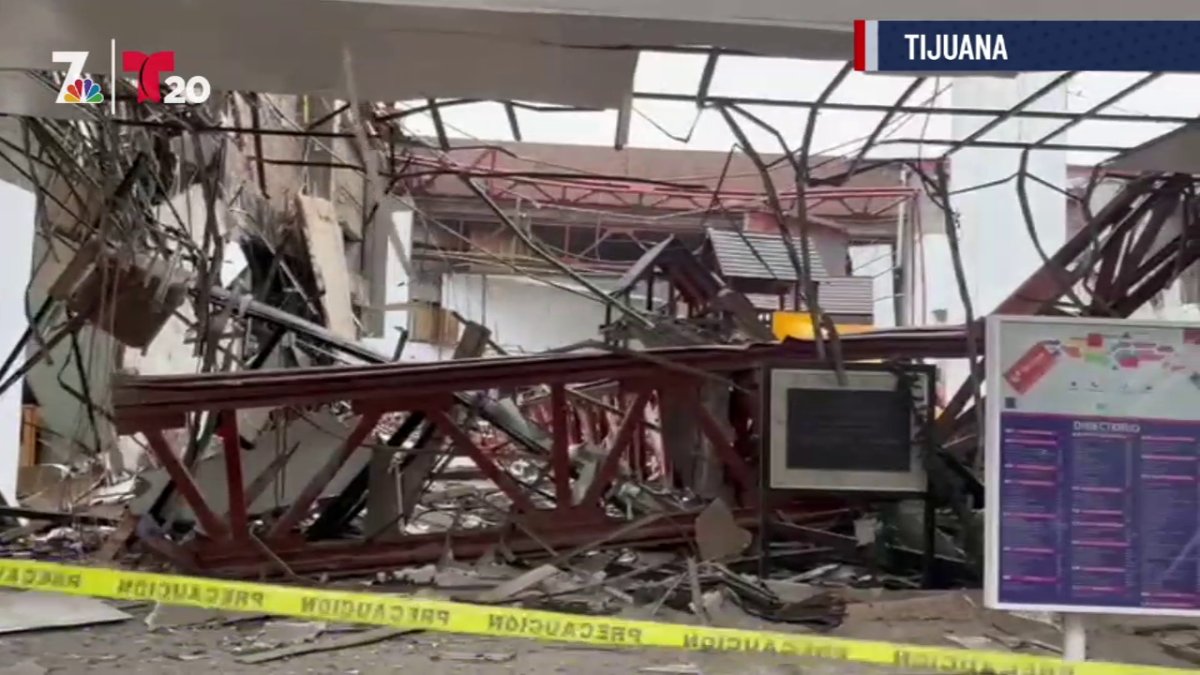1 Killed in Roof Collapse at Shopping Mall in Tijuana – NBC 7 San Diego - Vimarsana News