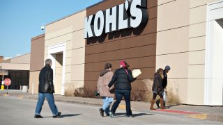 Shoppers enter a Kohl’s store in Peoria, Illinois.
