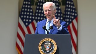 File Photo: President Joe Biden speaks about gun violence prevention in the Rose Garden of the White House in Washington, DC, on April 8, 2021.