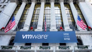 VMware at the NYSE, Dec. 14, 2021.