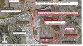 A graphic issued as part of the NTSB report on Tuesday.