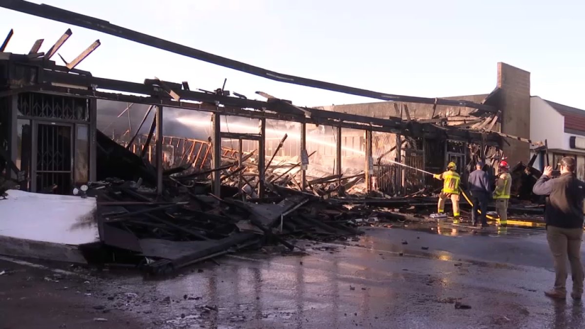 4 Small Businesses Destroyed in El Cajon Strip Mall Fire NBC 7 San Diego