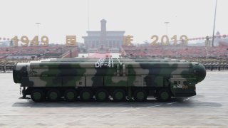 strategic nuclear missiles China
