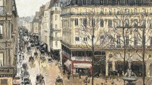 Rue Saint-Honoré in the Afternoon. Effect of Rain, 1897. Found in the collection of the Thyssen-Bornemisza Collections. (Photo by Fine Art Images/Heritage Images/Getty Images)