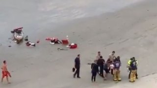 Teen victim rescued after great white shark attack