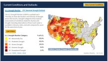 U.S. Drought Monitor map as of Jan. 11.