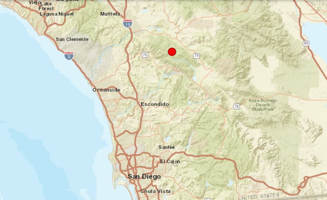 Did you feel it?  3.3 earthquake strikes near Palomar Observatory – NBC 7 San Diego