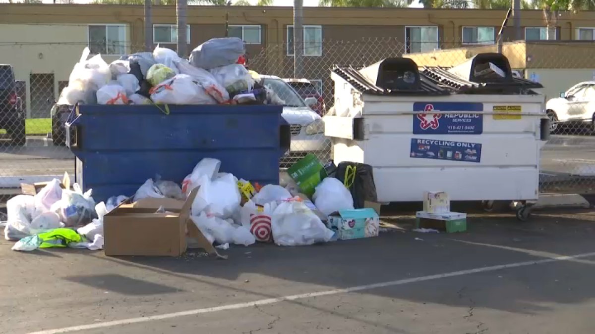 Chula Vista Declares Emergency Amid Trash Service Dispute NBC 7 San Diego