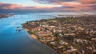 Coronado from the air