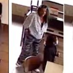 Images of missing 6-year-old Jolyn Gutierrez and her mother, kidnapping suspect Wendy Gutierrez, captured by security cameras at a Jack In The Box in National City Feb. 22, 2022.