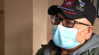 José Luis Cárdenas, a U.S. war veteran who was deported more than 10 years ago, speaks with Telemundo 20 on Tuesday, Feb. 22, 2022 just before crossing the border back to the US legally for the first time.