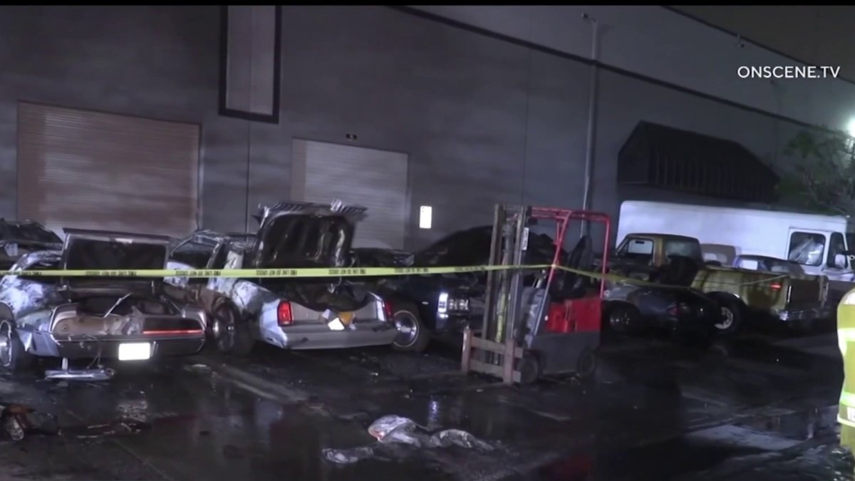 Suspicious Fire at Chula Vista Classic Car Shop – NBC 7 San Diego