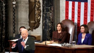Biden speaks at the State of the Union address