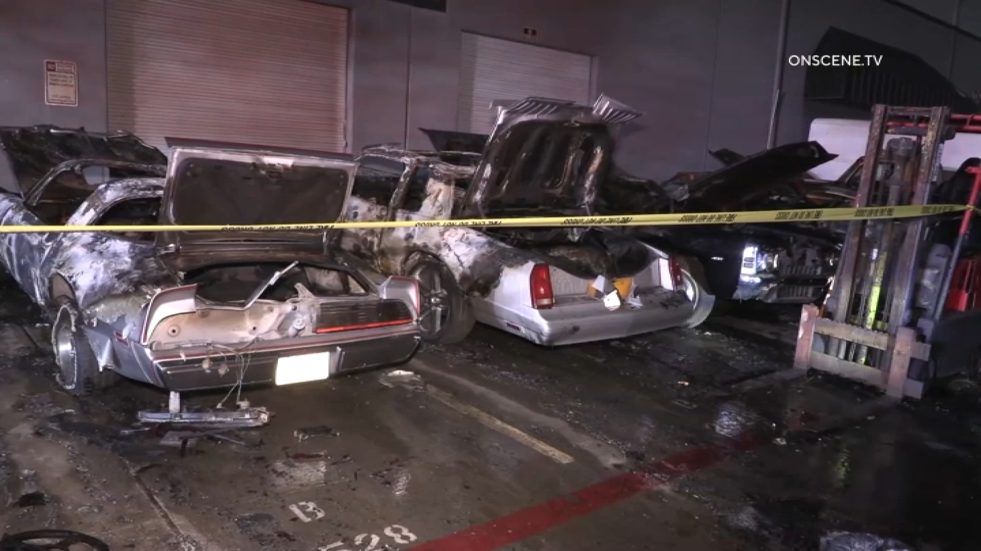 WATCH Classic Cars Destroyed Suspicious