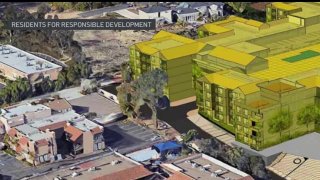 The Encinitas Boulevard Apartments proposed for the Olivenhain neighborhood in Encinitas.