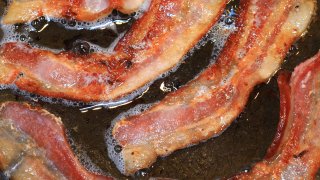 Sizzling Bacon Strips