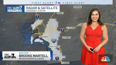 Brooke Martell's Weather Forecast for March 26, 2022 – NBC 7 San Diego