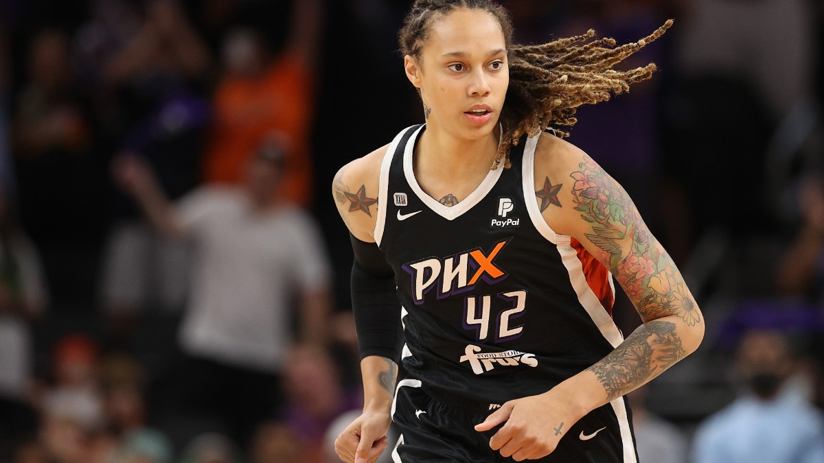WNBA to Honor Brittney Griner with LeagueWide Floor Decals NBC 7 San Diego