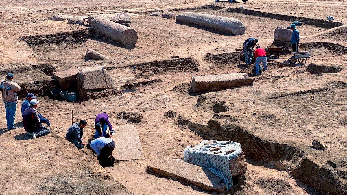 Archaeologists Unearth Ruins of Ancient Temple for Zeus in Sinai, Egyptian Officials Say – NBC 7 San Diego - Vimarsana News