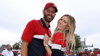 Dustin Johnson, Paulina Gretzky