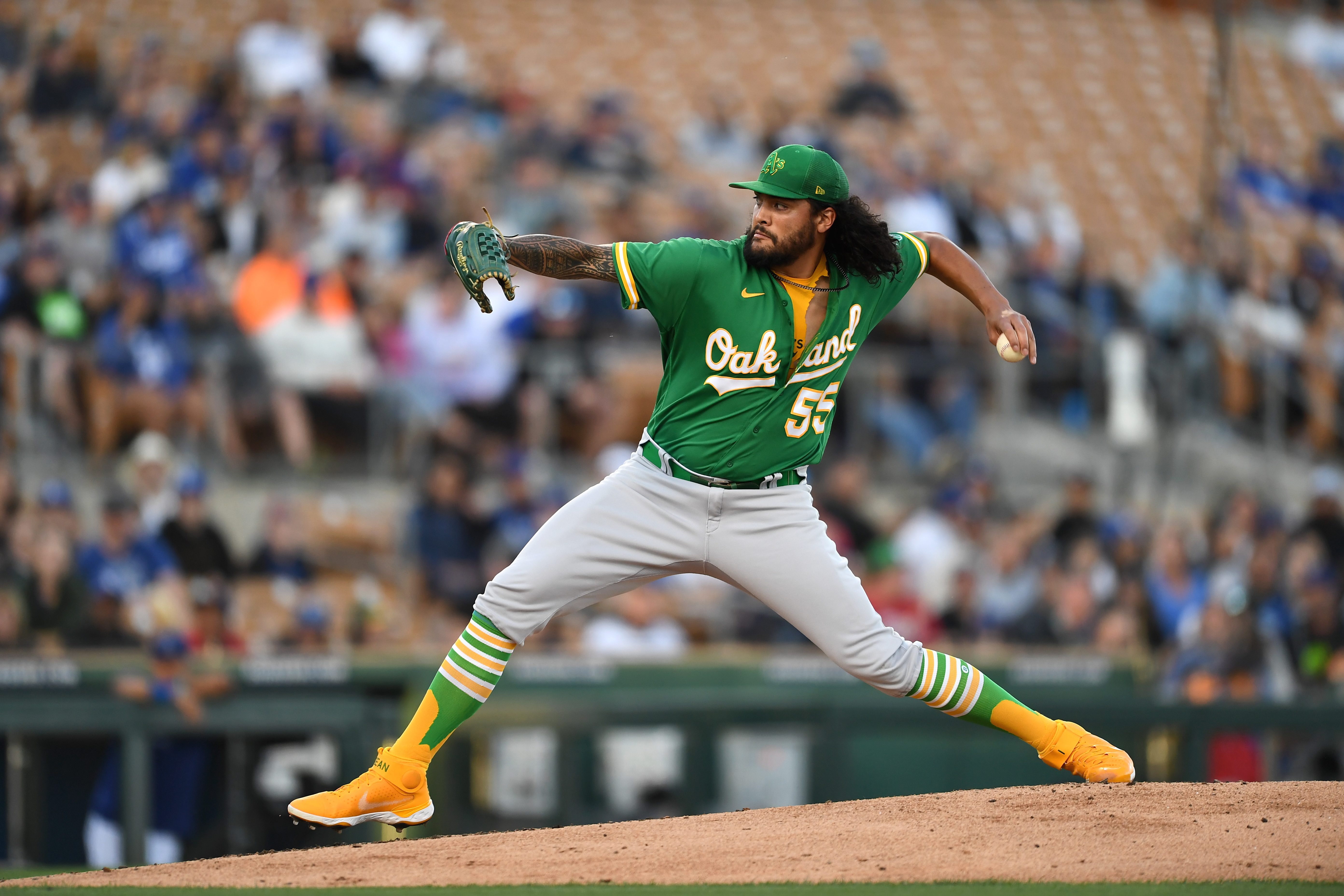 Manaea continues to make adjustments as part of Oakland rotation