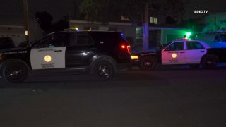 San Diego Police investigating a carjacking that took place in Rolando on April 2, 2022.