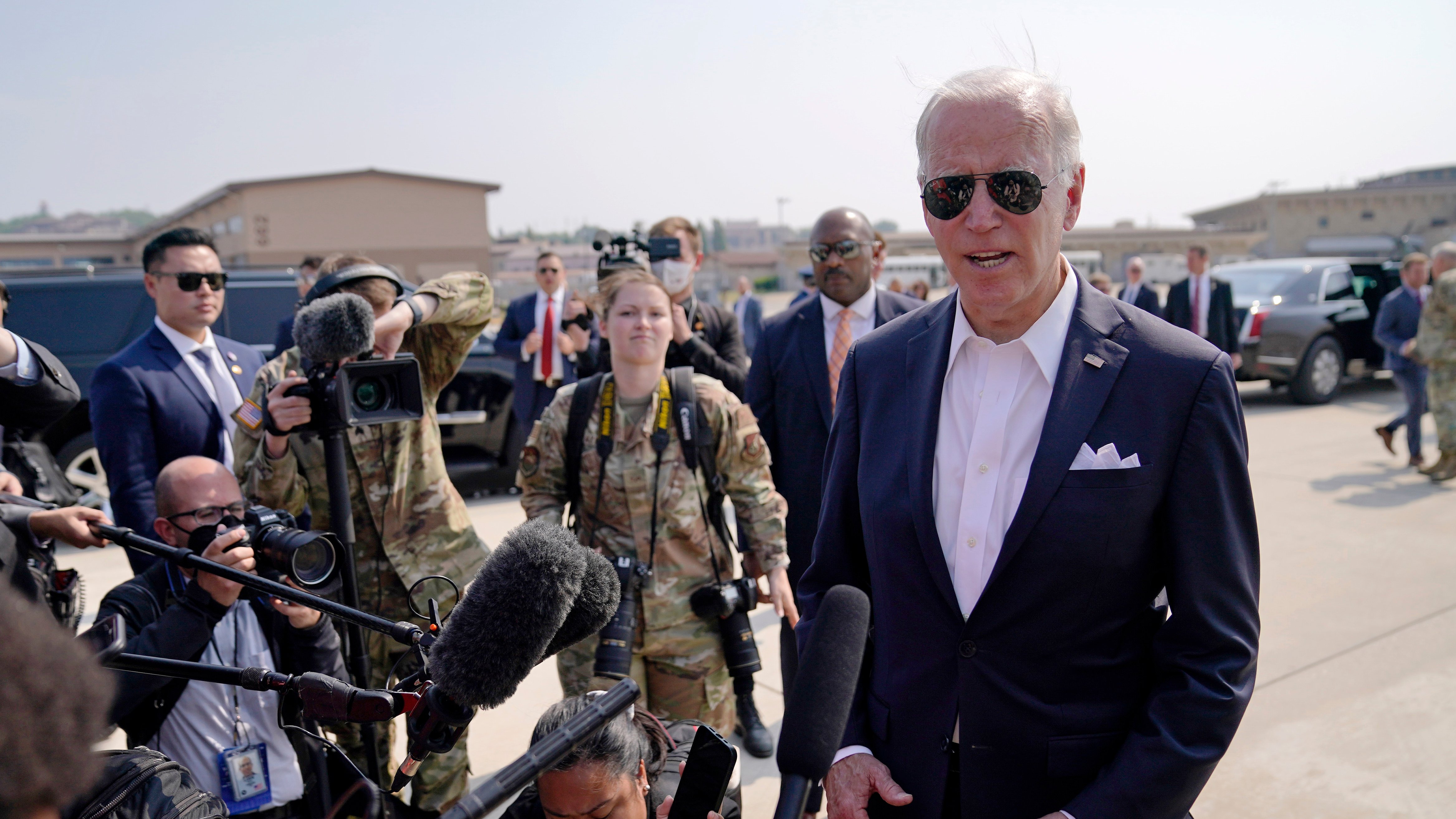 Biden Pushes for Economic, Security Aims as He Ends South Korea Visit – NBC 7 San Diego