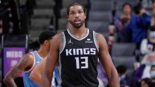 Tristan Thompson #13 of the Sacramento Kings