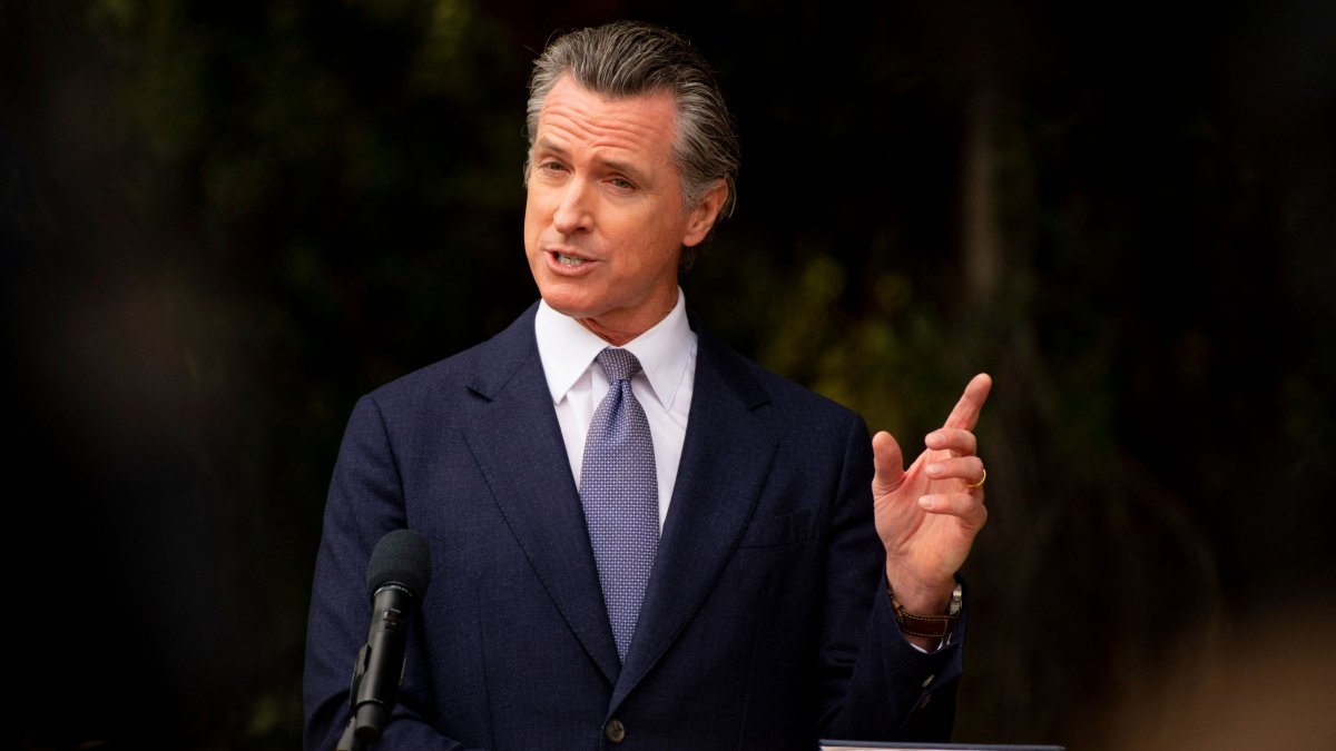 Photo of California Governor Newsom