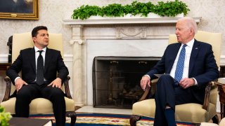 President Biden Welcomes Ukrainian President Zelensky To The White House