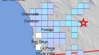 Two small quakes shook San Diego on Monday