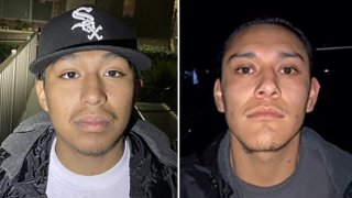 Jose Gonzalez (left) and Serafin Cervantes (right) are suspects in the stabbing of a 15-year-old in San Marcos on April 19, 2022.