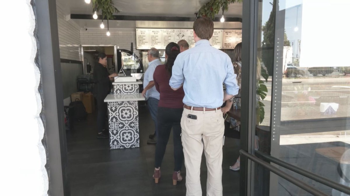 NOT a DriveThru Escondido Taco Shop Reopens After Trucks Hit