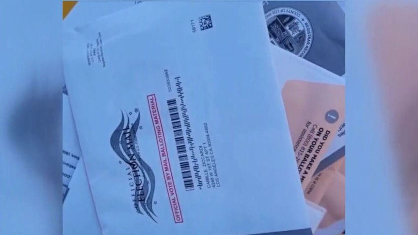 Stolen mail-in ballots were found in Norwalk in a case of possible mail theft.